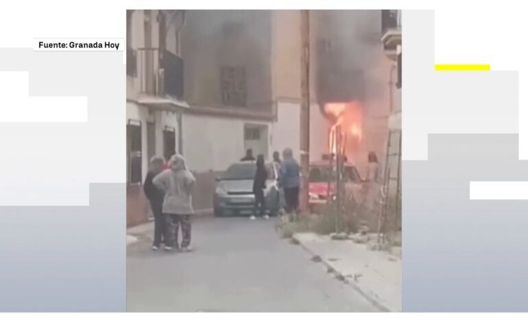 El angustioso momento en el incendio de Las Gabias: «Han tenido que tirar la puerta abajo»