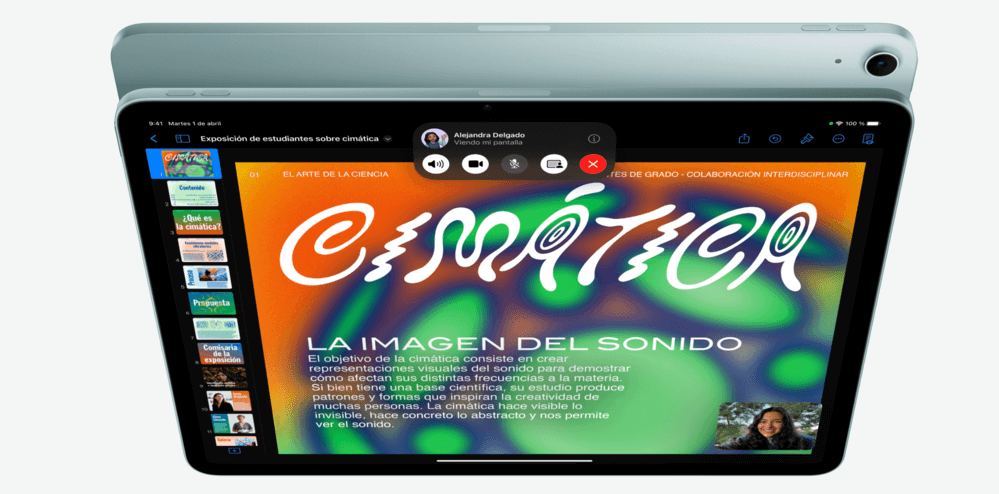 Imágenes del iPad Air de 11 pulgadas