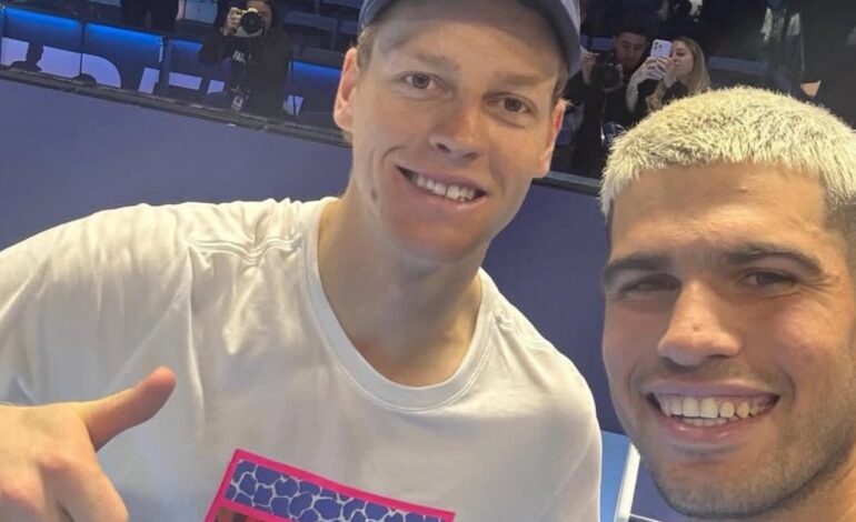 La ‘delicatessen’ que han dejado Carlos Alcaraz y Sinner en la previa de las ATP Finals