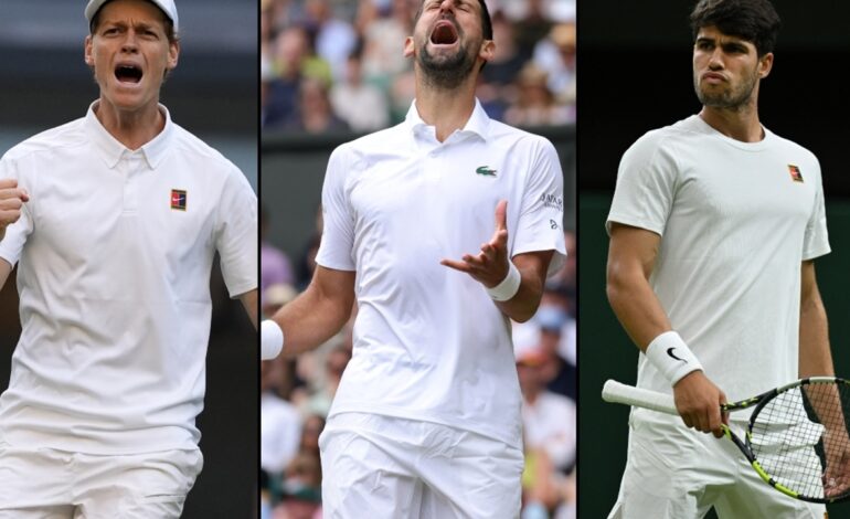 Las «bofetadas de realidad» de Carlos Alcaraz y Sinner a Djokovic: «Son mejores que yo»