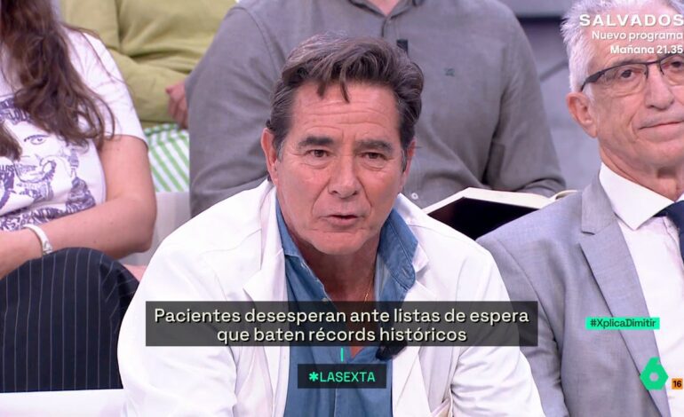 Javier Caracuel, médico de urgencias, denuncia que «el sistema sanitario se está ahogando»