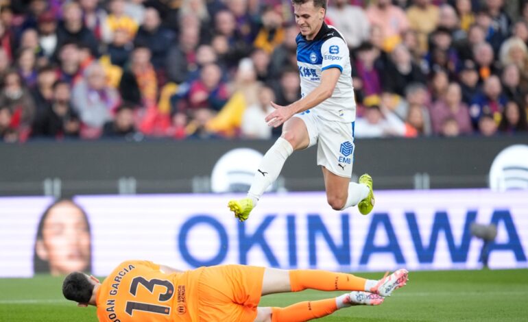 El ‘milagro’ de Joan García que provocó el segundo gol del Barça