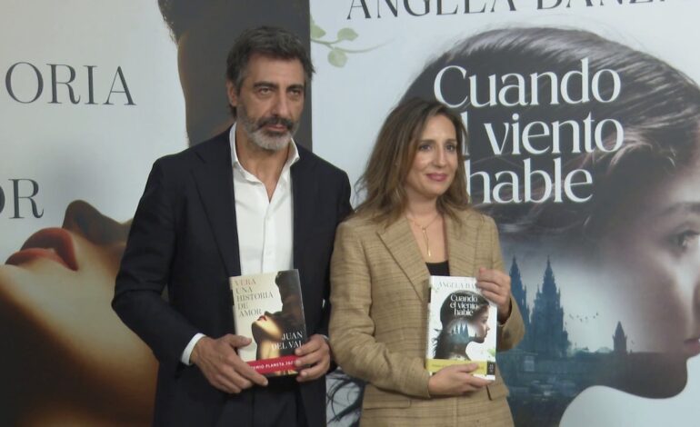 Juan del Val y Ángela Banzas, ganador y finalista del Premio Planeta, presentan sus novelas
