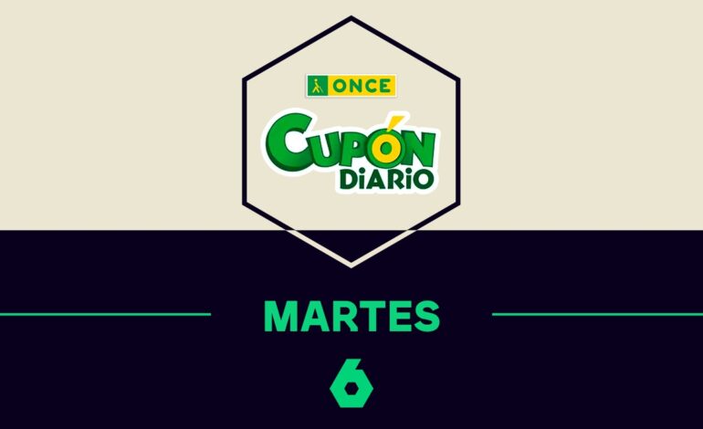 Comprueba el resultado del Cupón Diario de la ONCE de hoy, martes 4 de noviembre de 2025