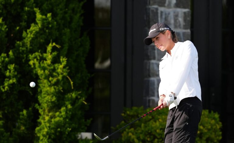 Kai Trump, la nieta de Donald Trump, debuta en la Liga de Golf de Estados Unidos con el impulso de Tiger Woods