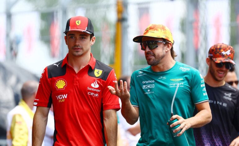 Aston Martin estaría interesado en fichar a Leclerc… ¿como sustituto de Fernando Alonso?