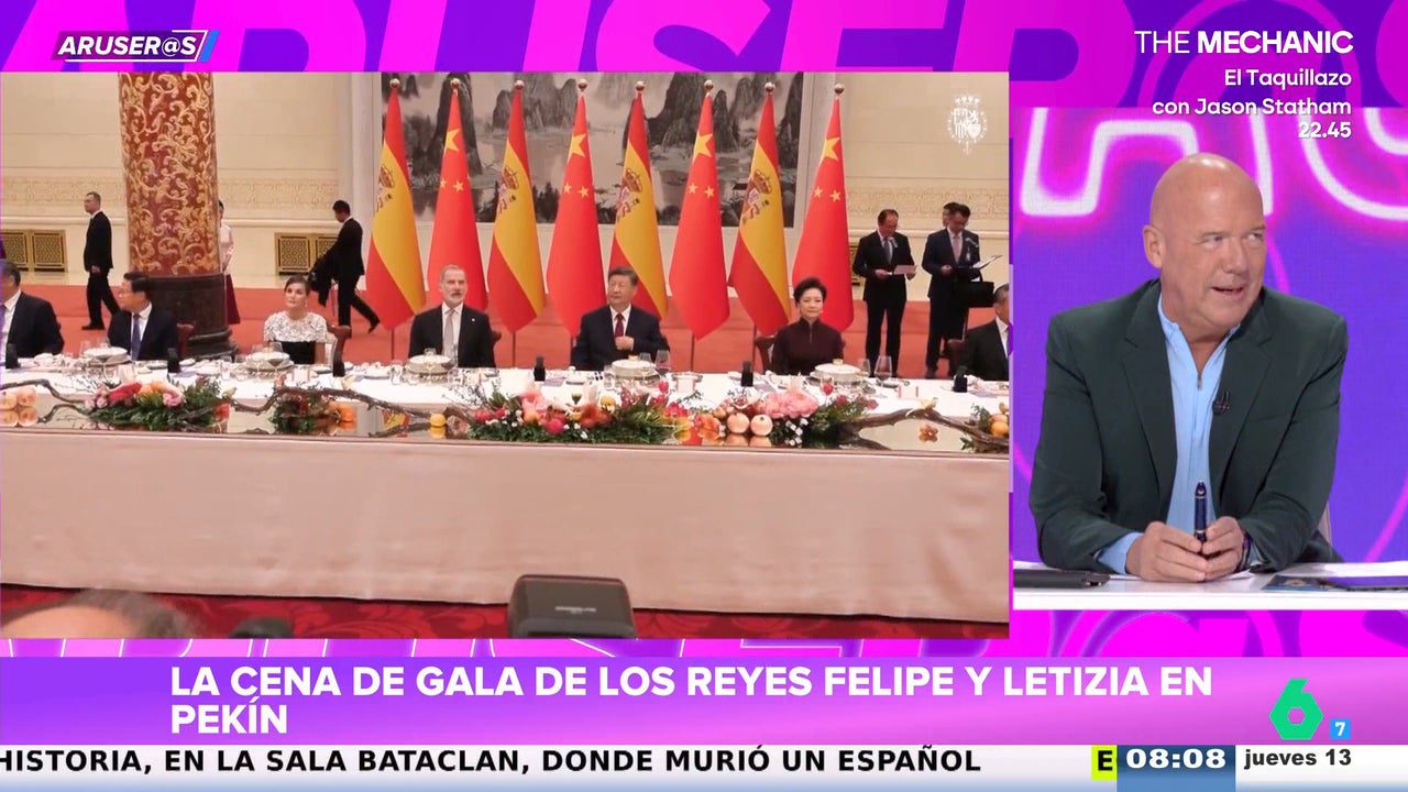 Se le ha hecho larga la cena a Letizia