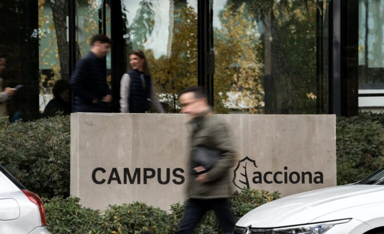 Acciona destaca su colaboración en los registros de la UCO, que no presuponen «ninguna irregularidad»