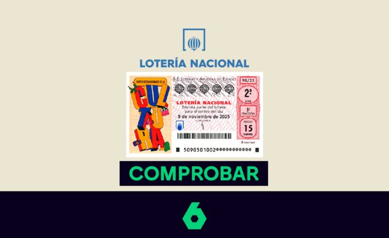 Lotería Nacional de ‘La Cultura’