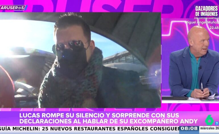 Alfonso Arús responde a las palabras de Lucas sobre Andy: "No me lo creo, eso es ser un bienqueda"