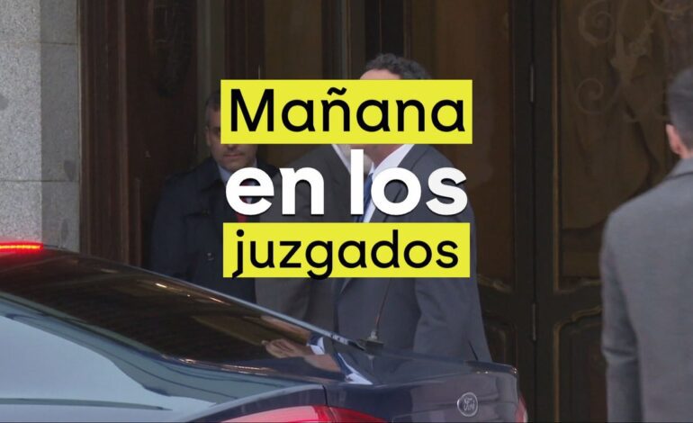 el inicio del juicio contra el fiscal general y la declaración de Vilaplana centran la atención de la política