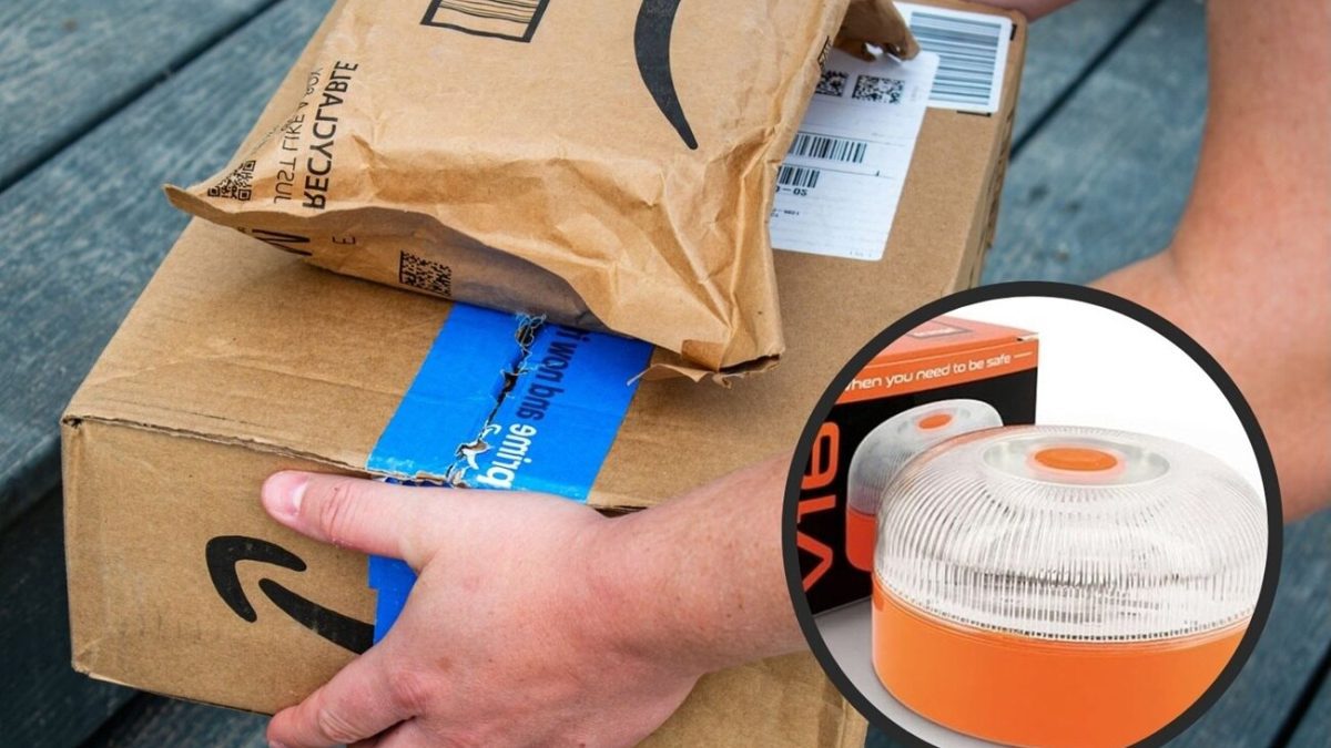 la oferta de estas balizas de emergencia arrasa en Amazon