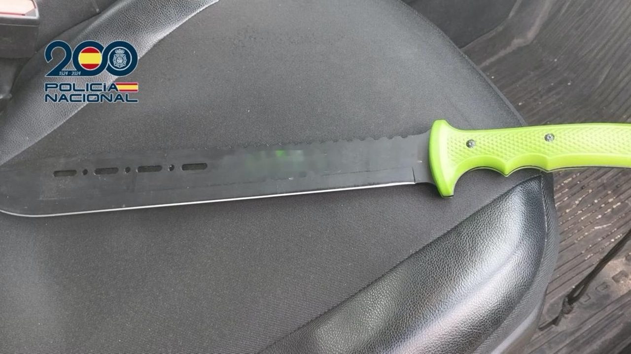 Detenido un hombre en Madrid por amenazar con un machete al entrenador de su hijo por no sacarle a jugar