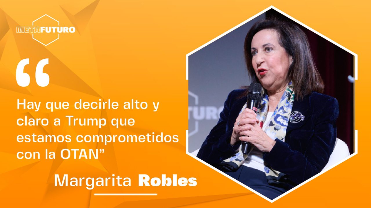 Margarita Robles defiende «invertir» en defensa aunque haya gente a la que le «produzca sarpullido»: «Es invertir en paz»