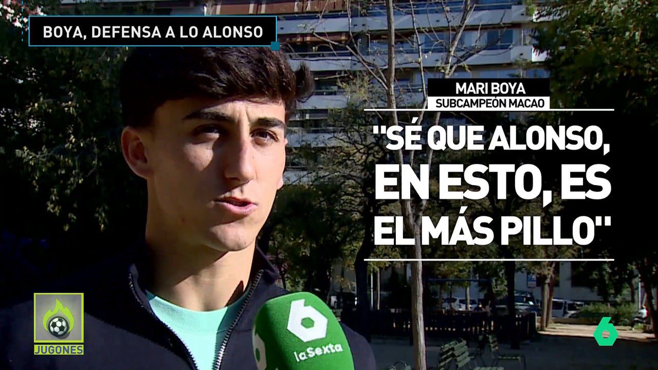 En estas cosas es el piloto más pillo