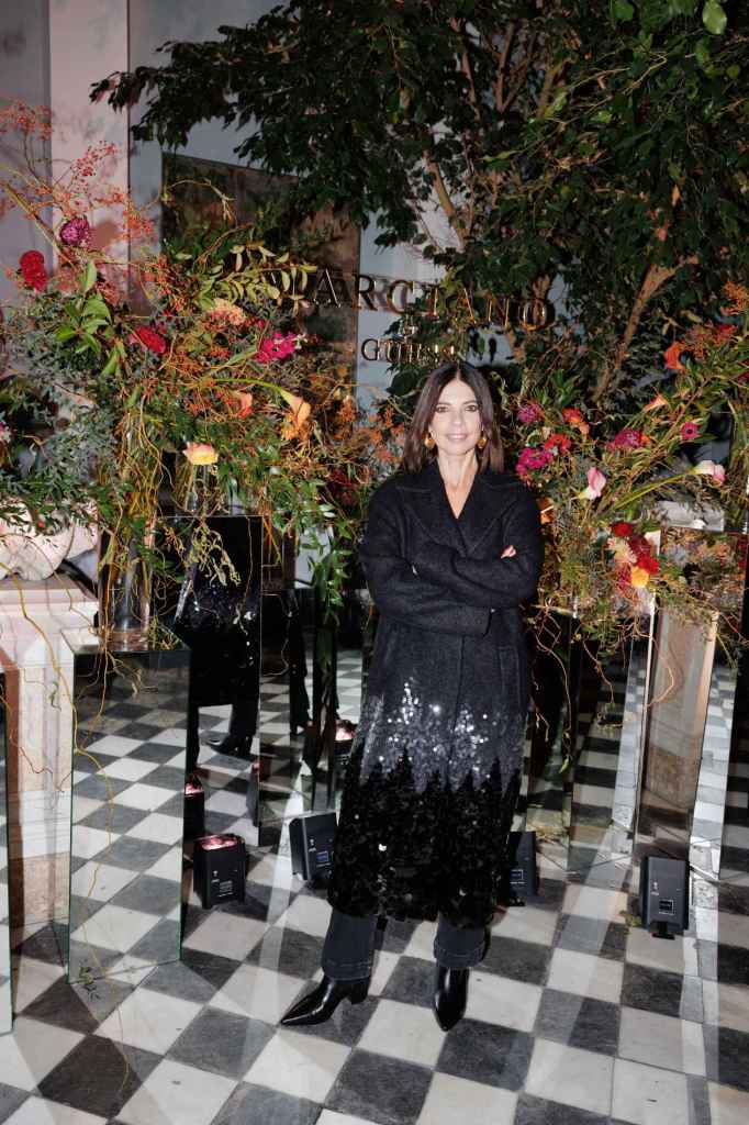 Maribel Verdú en la cena MARCIANO by GUESS de lanzamiento de su nueva colección cápsula Holiday FW25 