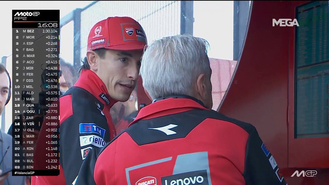 así fue su reaparición en el GP de Valencia