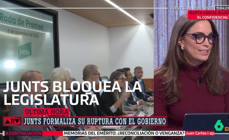 Junts está haciendo un gran esfuerzo por escenificar la ruptura