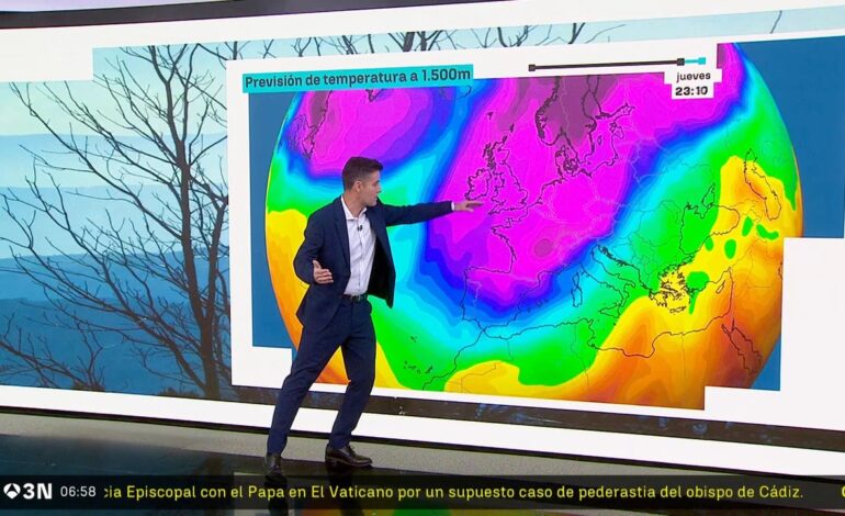 Una masa de origen polar nos dejará un adelanto invernal tras la marcha de las lluvias