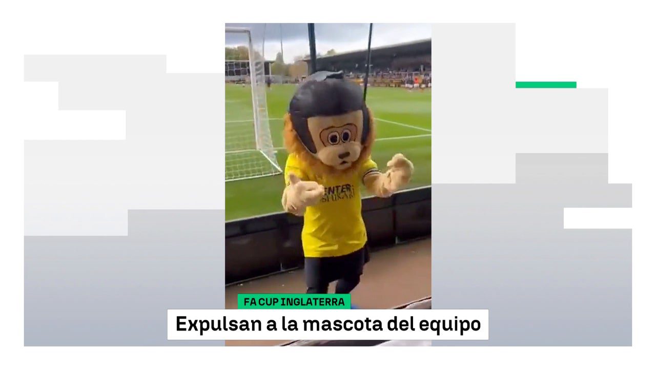 Expulsan del estadio a la mascota del St Albans City tras presentarse borracha y dedicar peinetas a la grada
