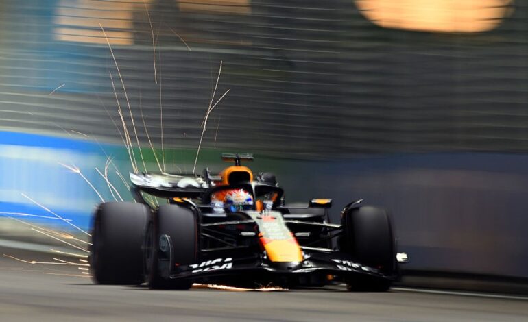 ¿Se despide Verstappen del Mundial? Así fue su desastre en la clasificación de Interlagos