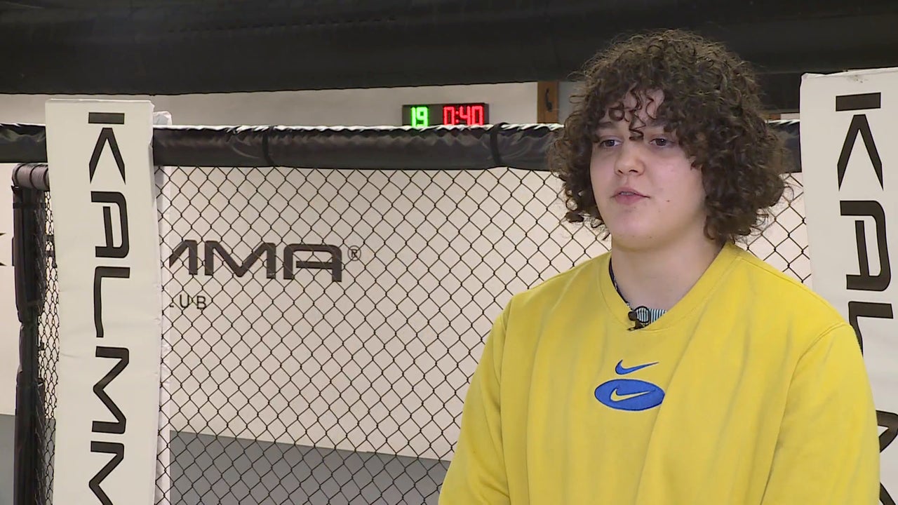 Merche García, la joven de 17 años que sueña con llegar a la UFC