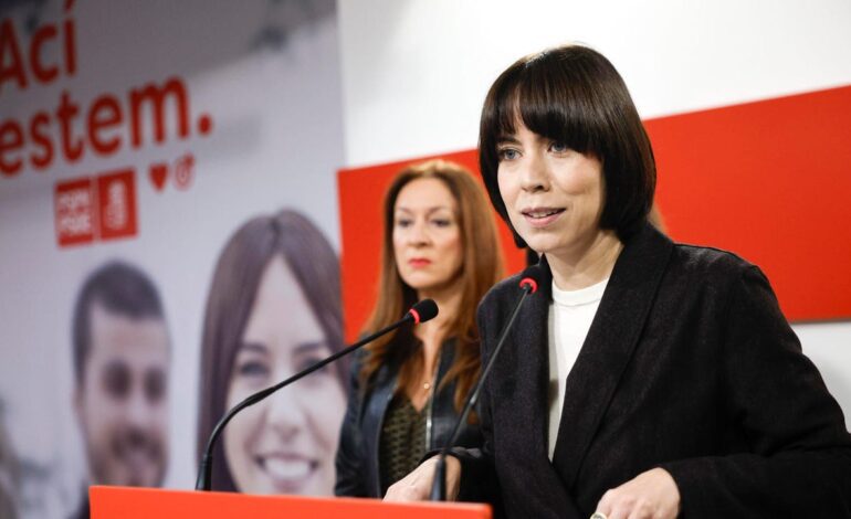 Diana Morant exige «elecciones ya» en Valencia y expresa su «rechazo absoluto» a una nueva «coalición negacionista» PP-Vox