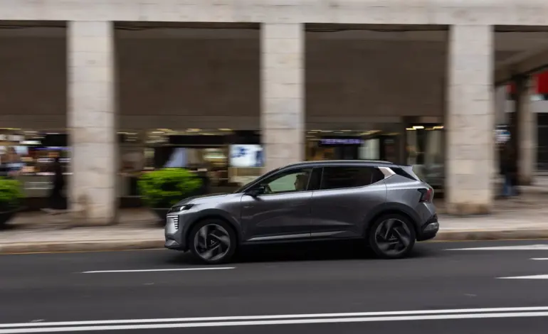 Primera prueba del SUV eléctrico