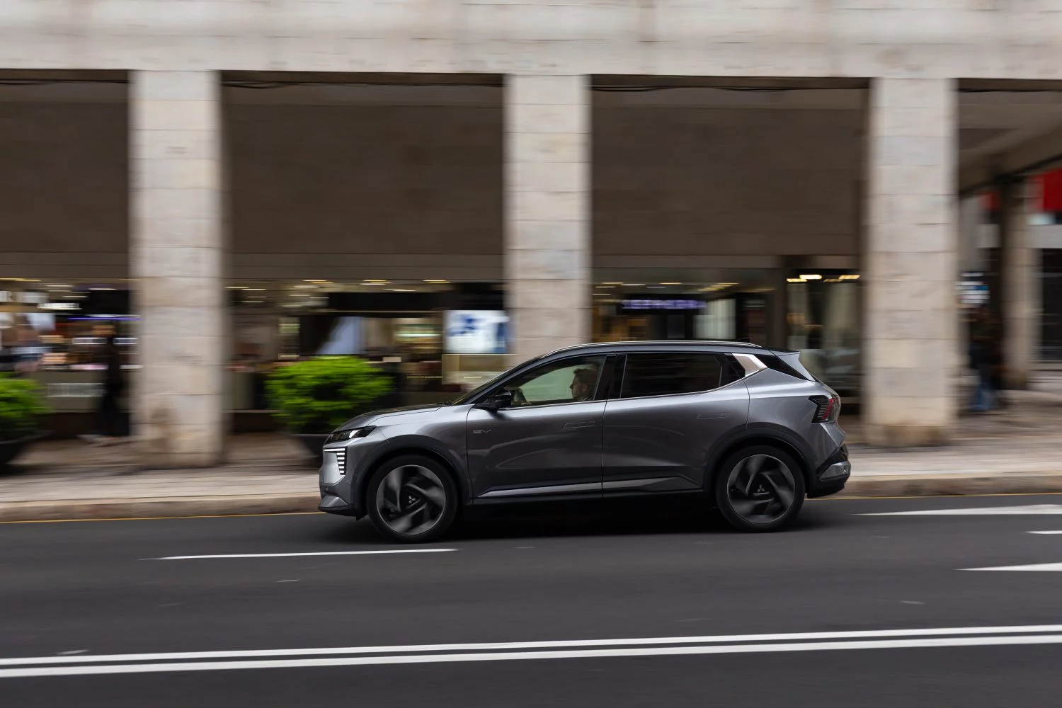 Primera prueba del SUV eléctrico