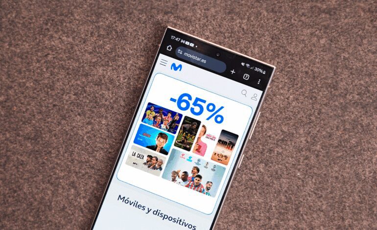 por 45 € todo el fútbol, fibra 1 Gb y móvil