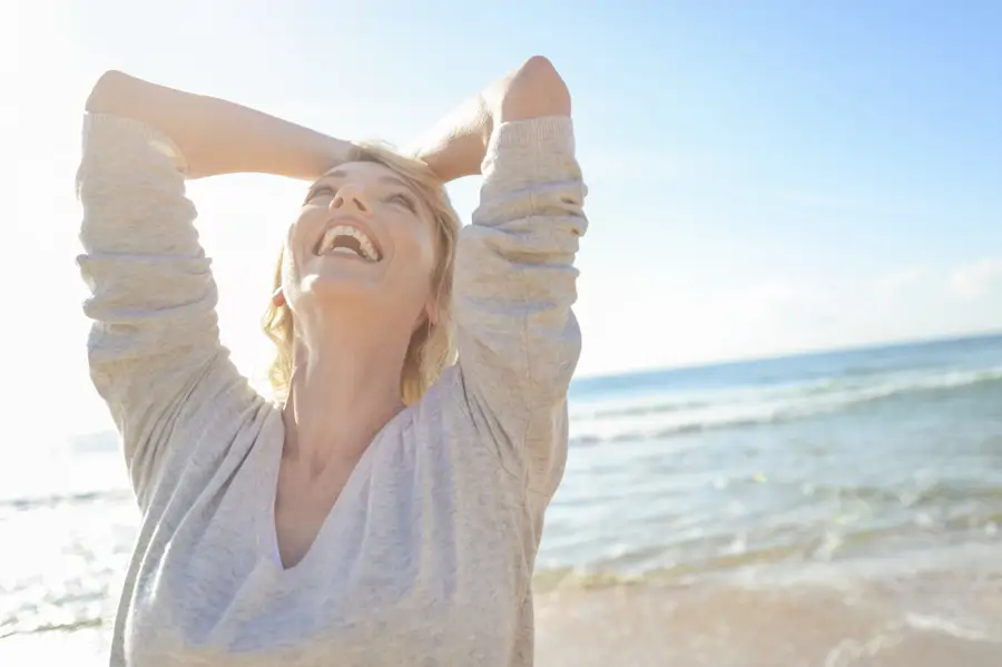 la felicidad de la mujer