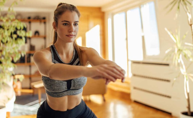 10 ejercicios fáciles para ganar masa muscular en casa sin equipo