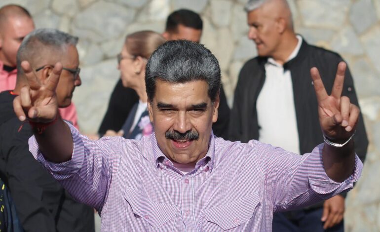 Maduro responde a Trump con un mensaje de «peace and love» y afirma que Venezuela no será «la Gaza de Sudamérica»