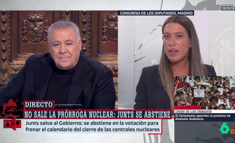 Nogueras mantiene su tono duro contra Sánchez: "Cinismo no es un insulto, es una constatación"