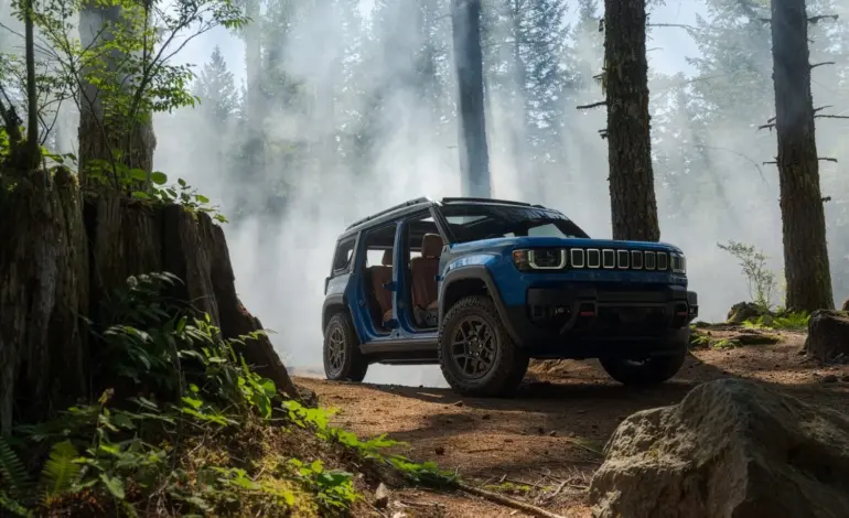 Un todoterreno eléctrico visto en Barcelona