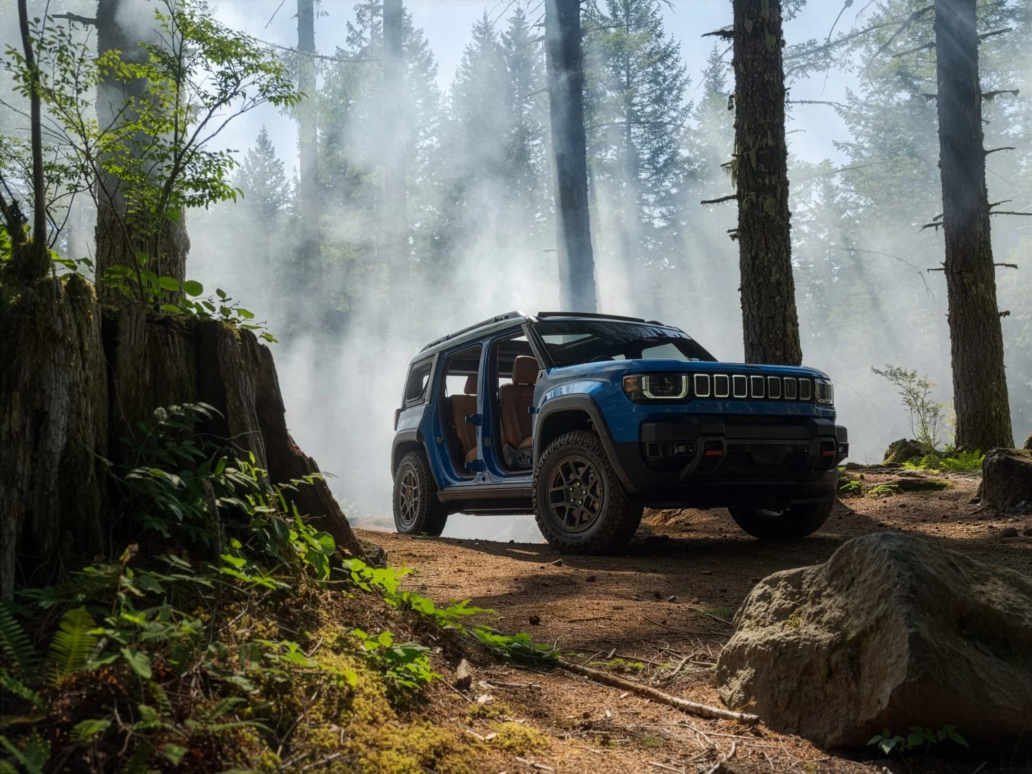 Un todoterreno eléctrico visto en Barcelona