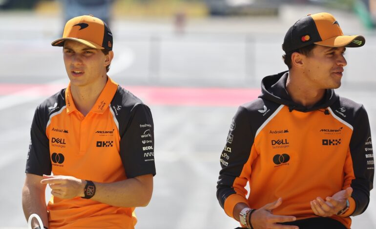 La reacción de Piastri ante un posible favoritismo de McLaren hacia Norris: «Ha habido algo distinto…»