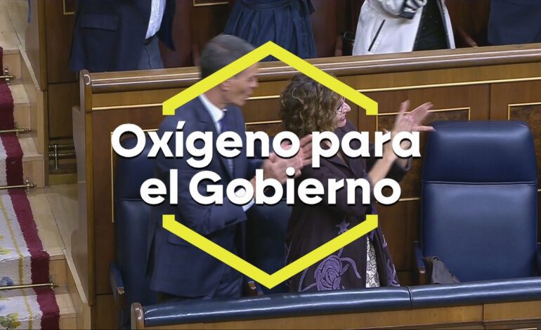 La abstención de Junts y el informe de Europa sobre la amnistía, balón de oxígeno para el Gobierno