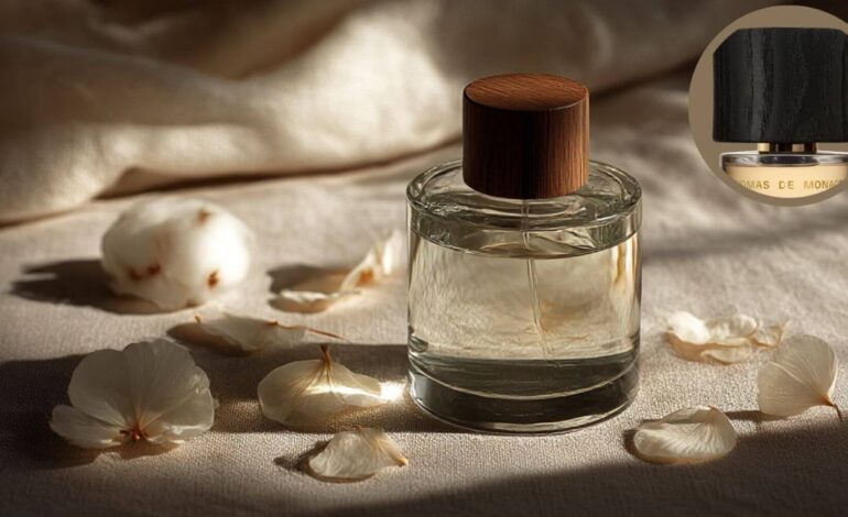 El perfume limpio, atalcado y salado que me ha conquistado