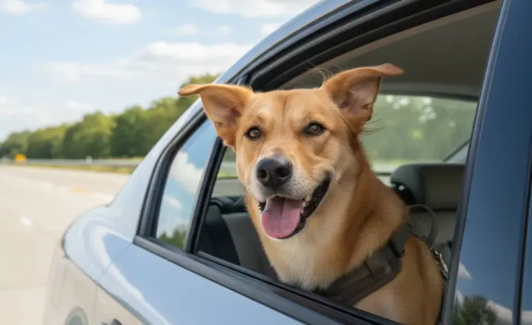 Sólo así llevas a tu perro en el coche con seguridad