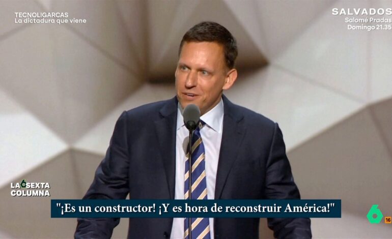 Peter Thiel, el fundador de Paypal al que «la democracia le parece una burbuja y no ve el momento de pincharla»