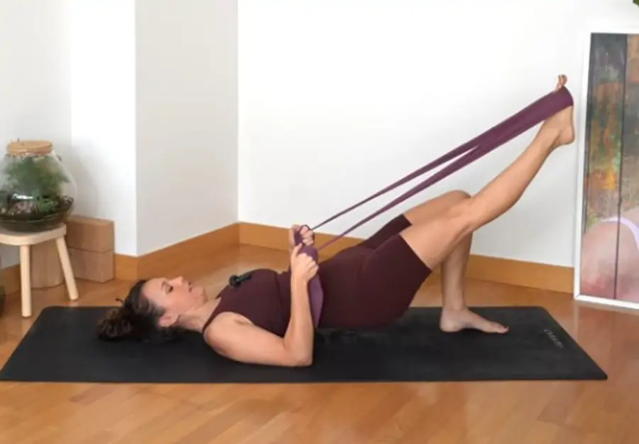 Pilates con elástico