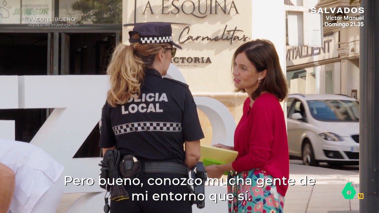 la advertencia de una Policía Local sobre Paco ‘el Bueno’