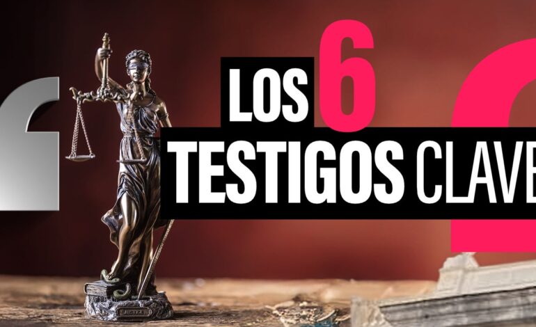 quiénes son los testigos clave del juicio al fiscal general