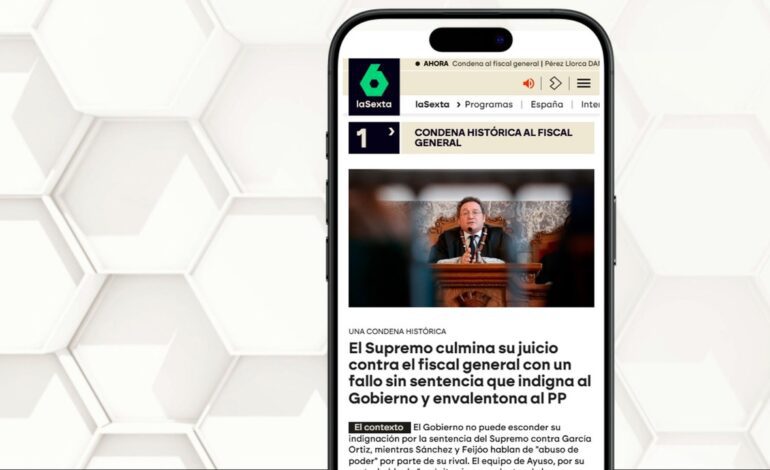 laSexta.com continúa imbatible como la televisión líder en digital superando a todos sus competidores