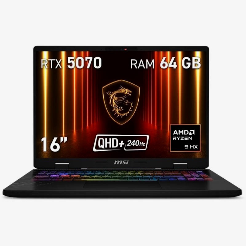 Cotización de portátil MSI