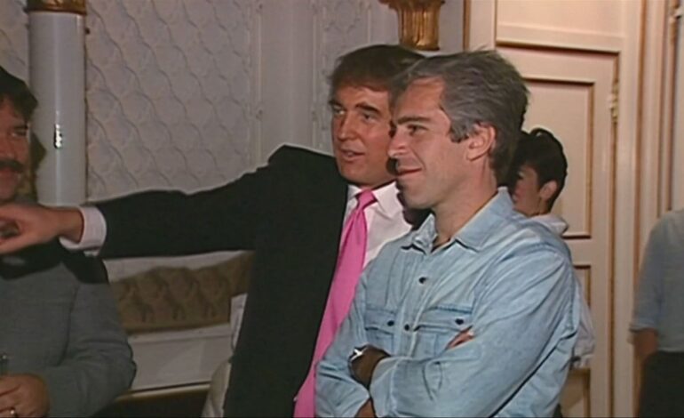 así eran las juergas de Trump y Epstein