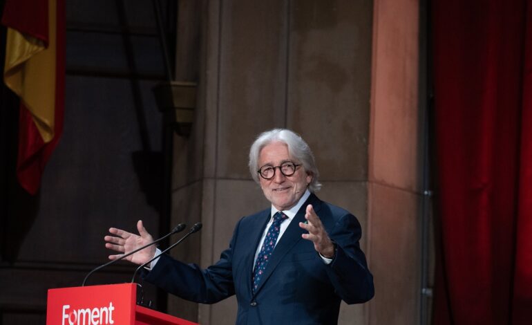 Sánchez Llibre (Foment) advierte del riesgo de «un apagón energético muy importante» en 2030 por el cierre nuclear