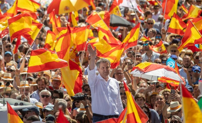 El PP llama a «tomar las calles» este domingo en una manifestación contra el Gobierno de Sánchez y «los corruptos»