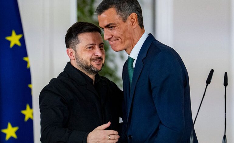 Sánchez traslada a Zelenski su apoyo a «una paz que respete la soberanía del pueblo ucraniano»